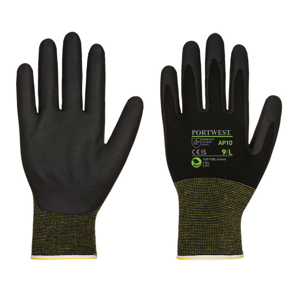 Portwest Grip 15 Nitrile Foam Bamboo Glove (12pk)