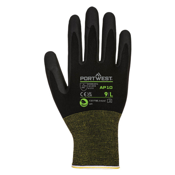 Portwest Grip 15 Nitrile Foam Bamboo Glove (12pk)