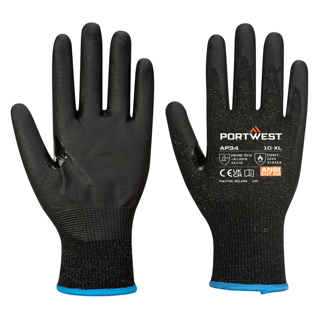 Portwest LR-15 Nitrile Foam Touchscreen Glove (12pk)