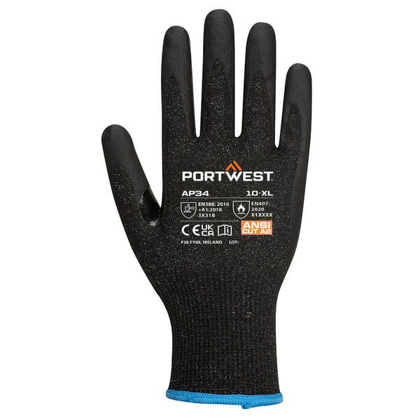 Portwest LR-15 Nitrile Foam Touchscreen Glove (12pk)