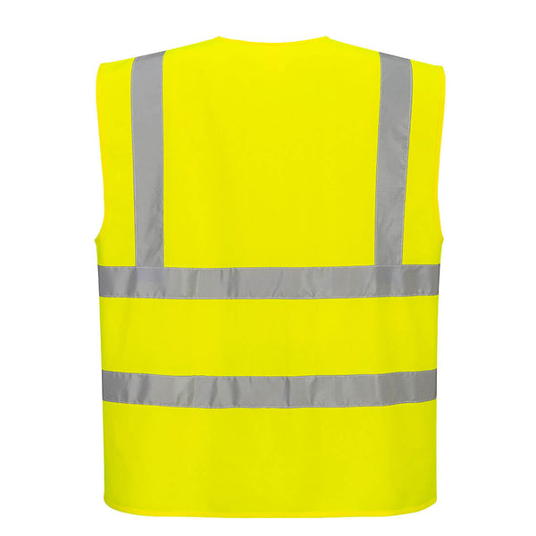 Hi-Vis Zipped Band & Brace Vest