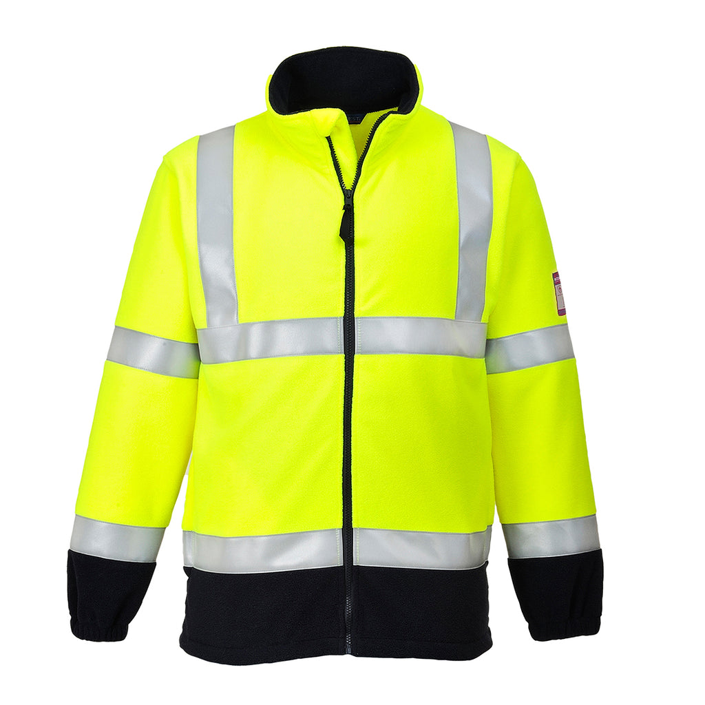 Flame Resistant Anti Static Hi-Vis Fleece