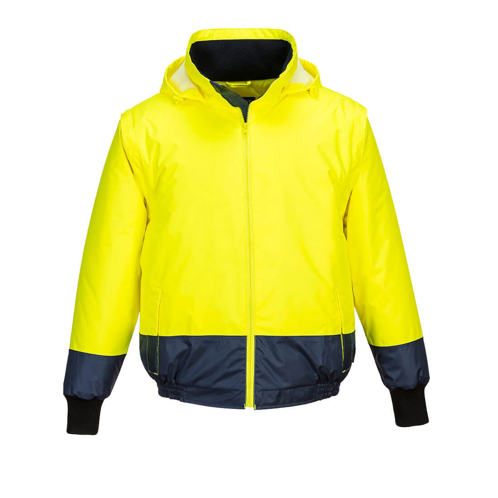 Hi-Vis Essential 2-in-1 Bomber Jacket