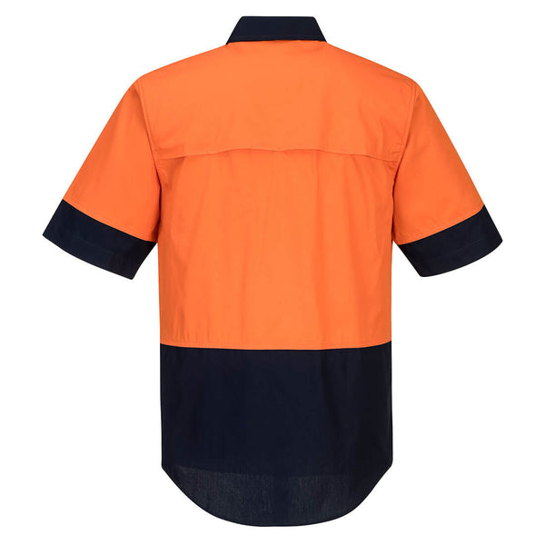 Hi-Vis Two Tone Lightweight Short Sleeve Shirt