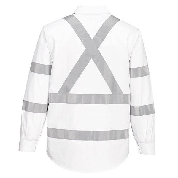 Portwest Taped Night Cotton Drill Shirt