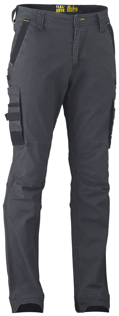 Bisley Flex and Move Stretch Cargo Utility Pant - Black