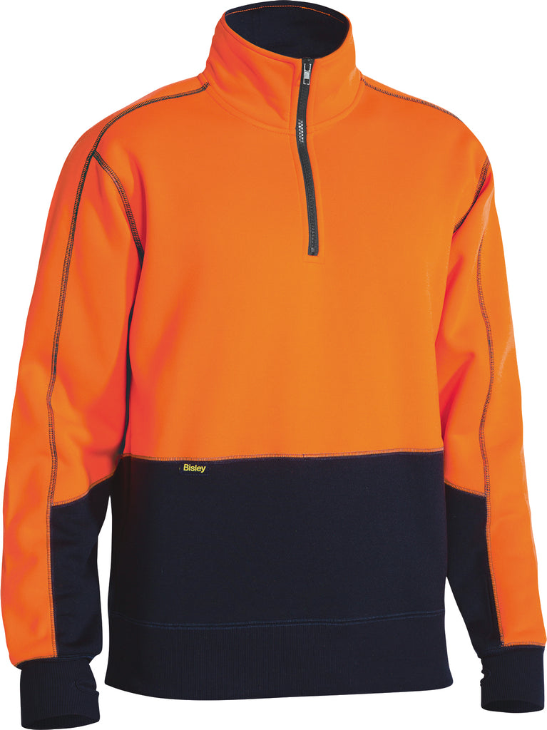 Hi-Vis Fleece 1/4 Zip Pullover