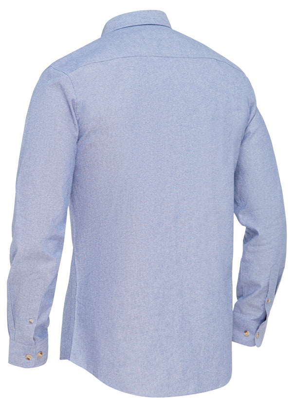 Mens Long Sleeve Chambray Shirt