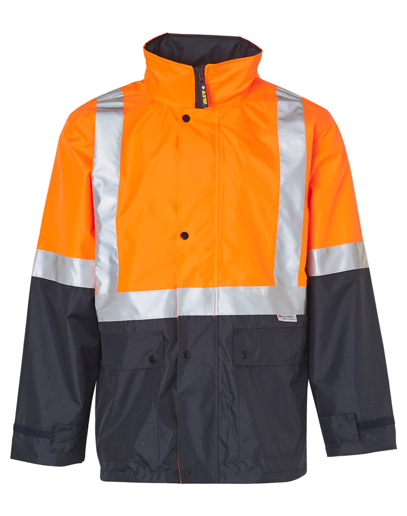 Reflective Safety Jacket| Hi-Visibility Safety Jacket |LED safety jacket 3M  scotchlite tap | | Jacket brands, Jackets, Reflective vest