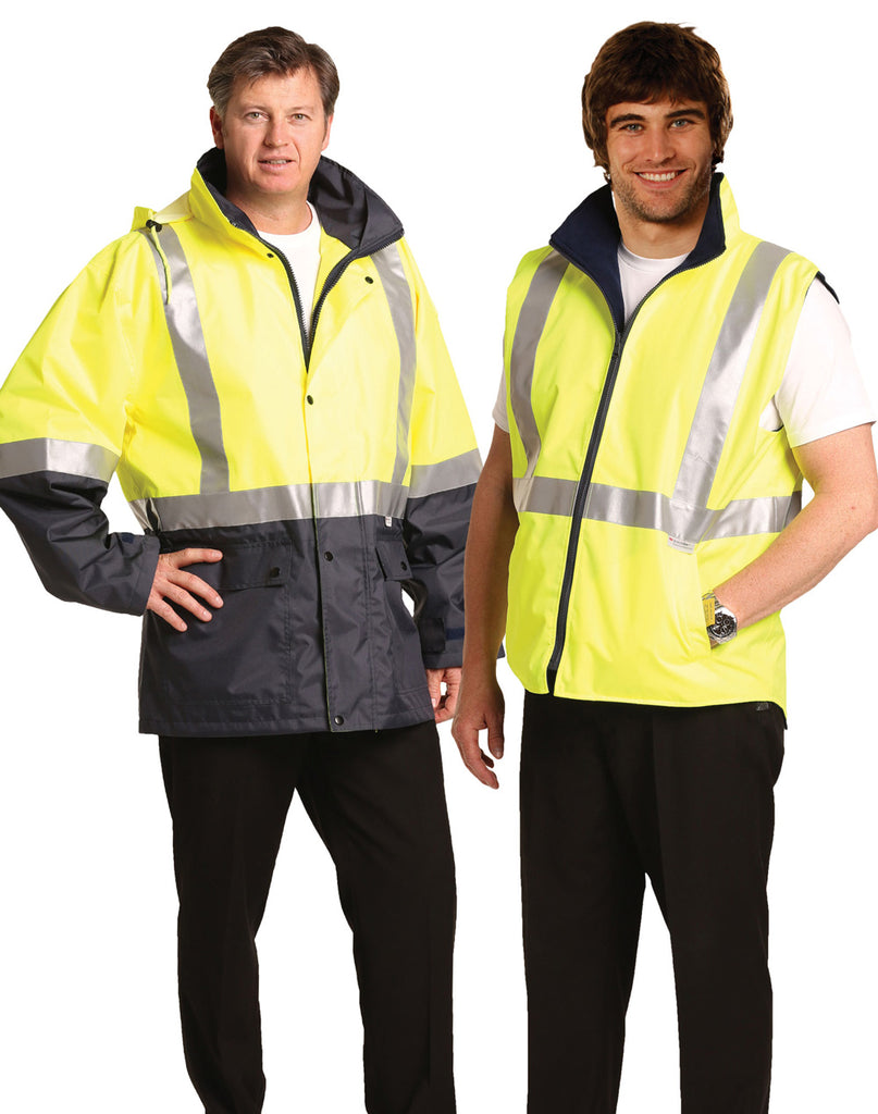 Hi-Vis Reversible Vest and Jacket