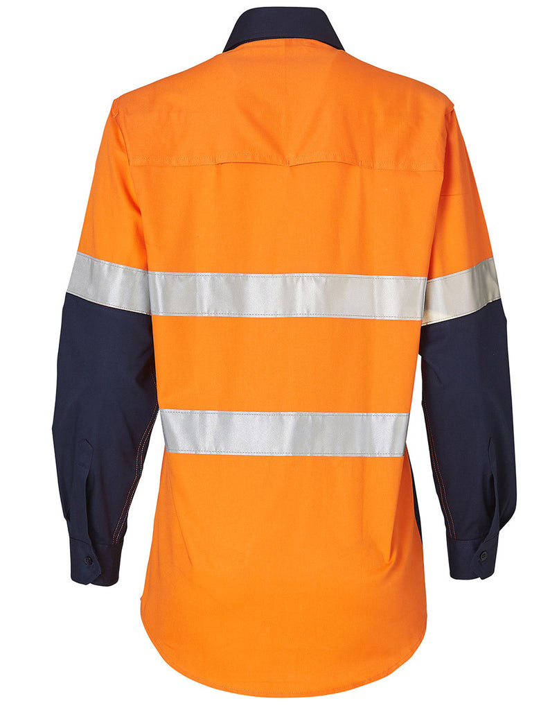 Hi-Viz Orange Cotton Twill Safety Pants | Womens Workwear